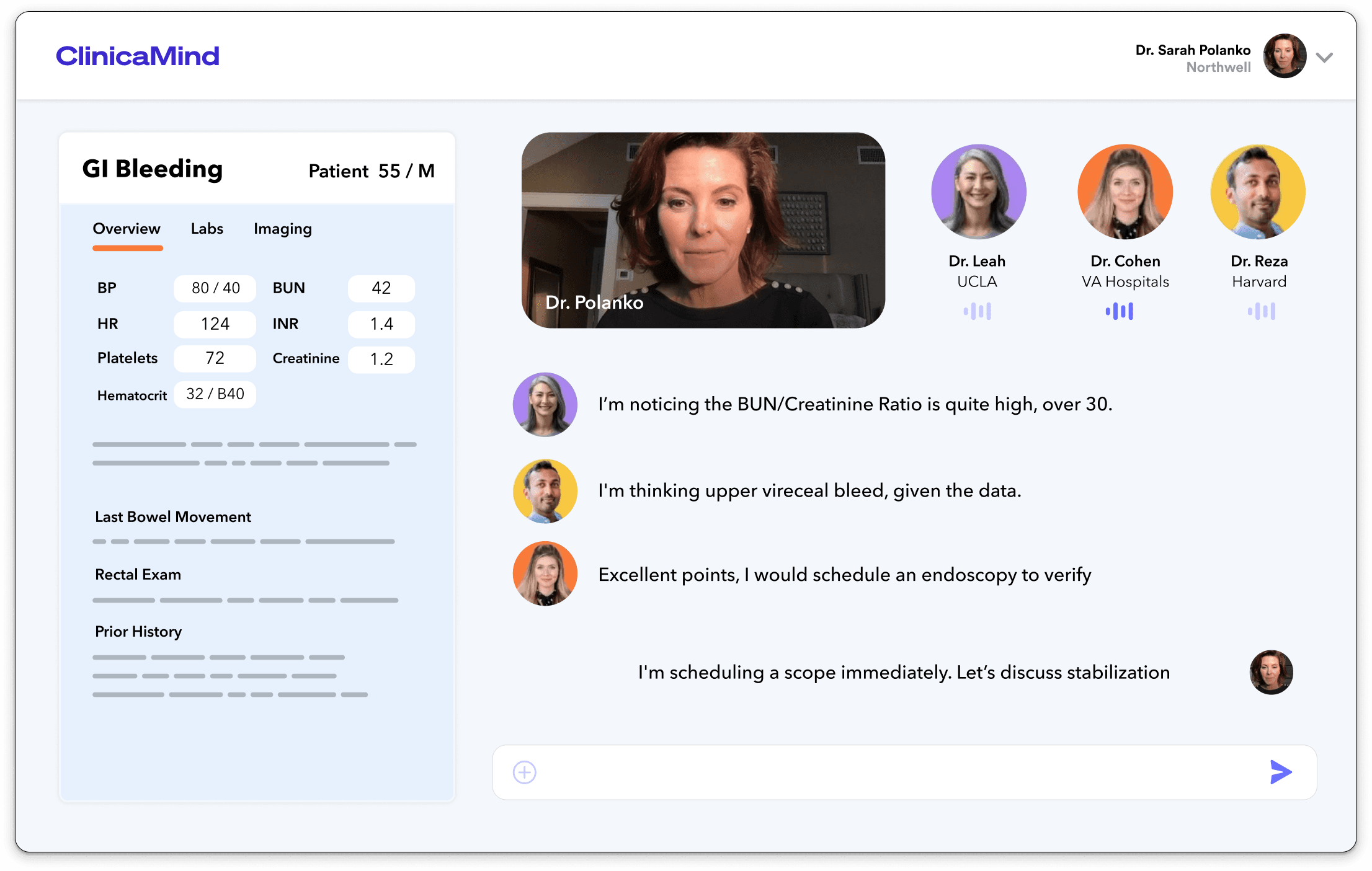 Live Collaboration with Case Review